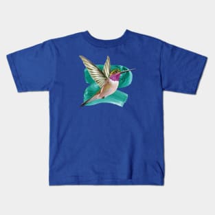 Modern Hummingbird I Kids T-Shirt